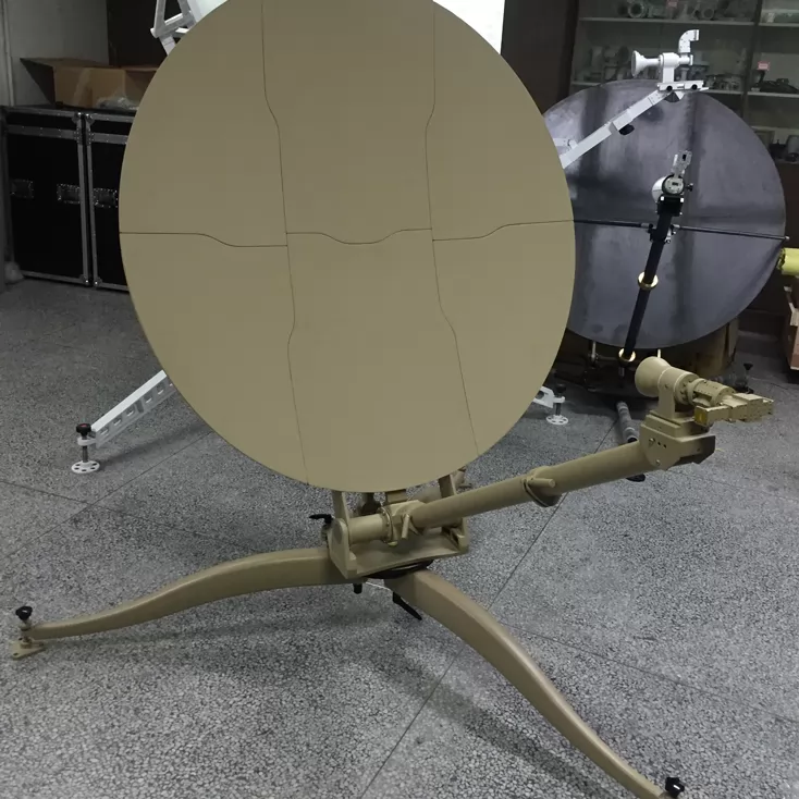 4.5m C/Ku band satellite communication antenna