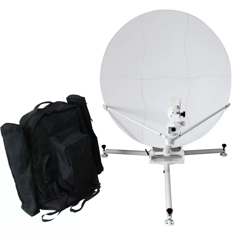 4.5m C/Ku band satellite communication antenna