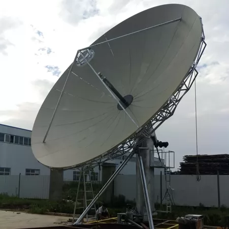 7.3m Rx/Tx satellite communication antenna 