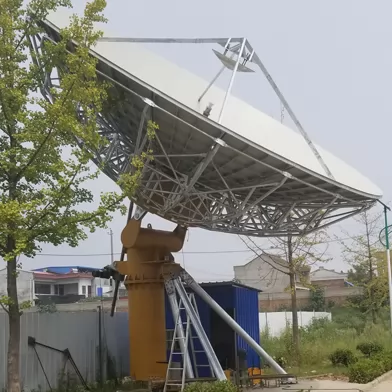 antena de comunicação por satélite cassegrain de 9m