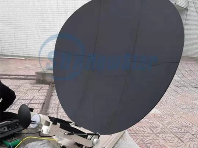 1.2m Ku Band Automatic Flyaway Antenna 