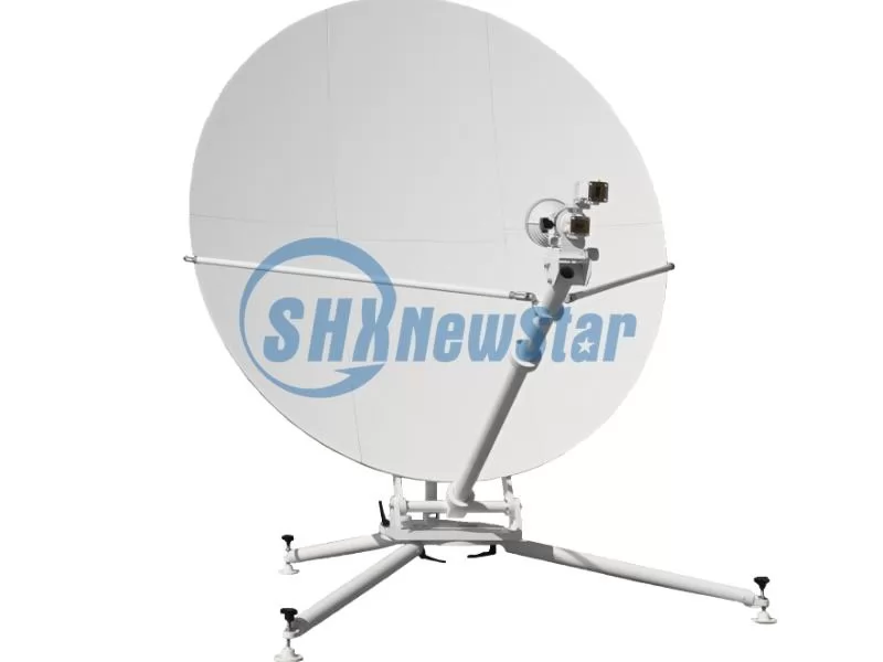 1.2m Manual Receiving And Transmitting Flyaway Antenna