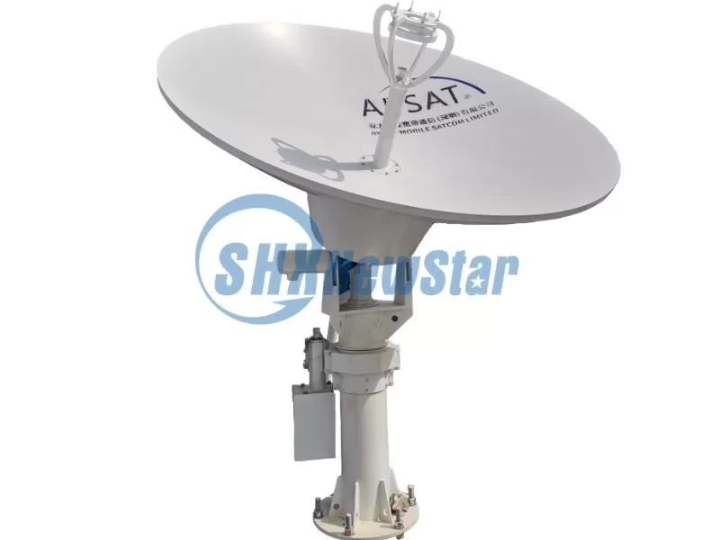 1.8m Carbon Fiber Ka Satellite Communication Antenna 